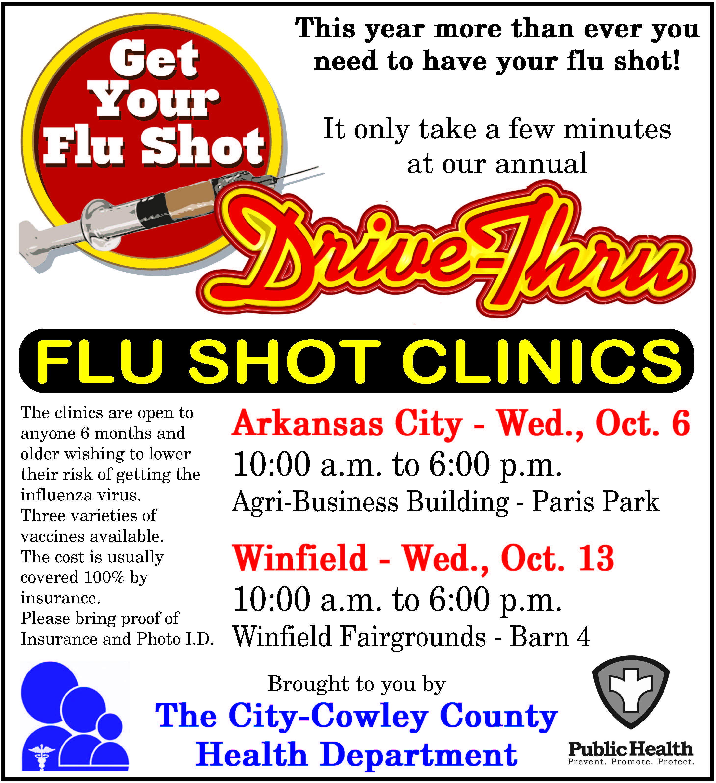 Cowley County, Kansas Immunization Information